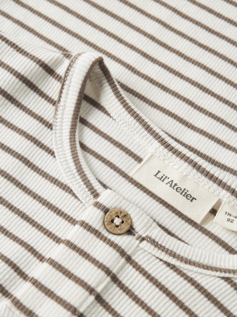 LIL’ ATELIER / TONTO TOR LS BLUSE – COCONUT MILK