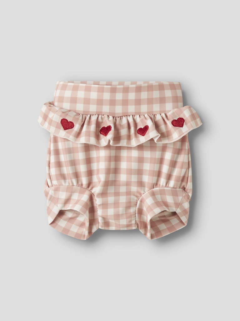 LIL’ ATELIER / FINLEY SVØMME BLOOMERS - MISTY ROSE