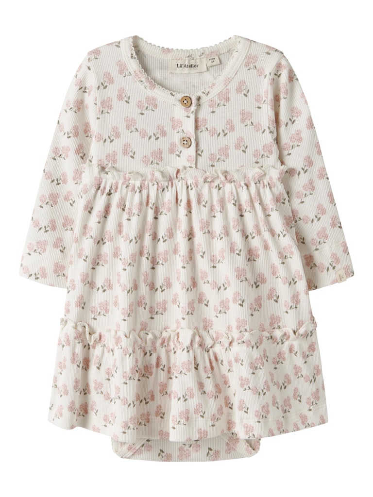 LIL’ ATELIER / GAGO SUM LS BODYKJOLE - HYDRANGEA