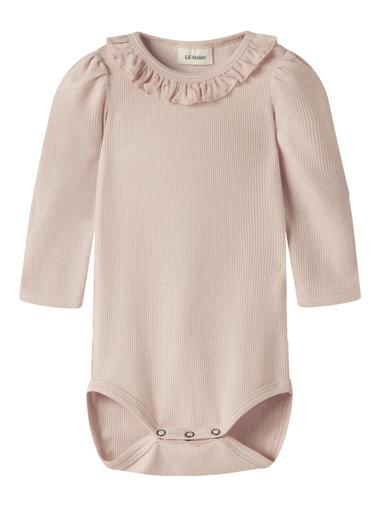 LIL’ ATELIER / FRIJO LS SLIM BODY - PEACH WHIP