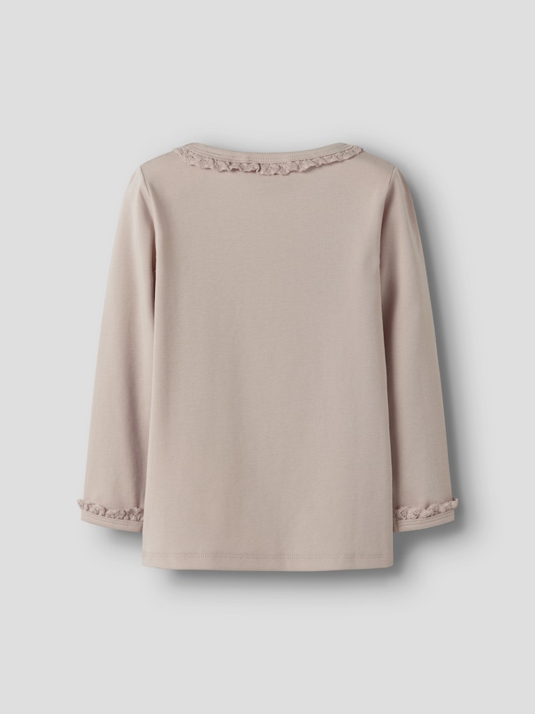 LIL’ ATELIER / LAYO SUP LS BLUSE – PEACH WHIP - Mini Monde Copenhagen
