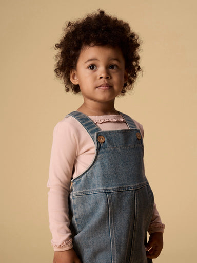 LIL’ ATELIER / LAYO SUP LS BLUSE – PEACH WHIP - Mini Monde Copenhagen