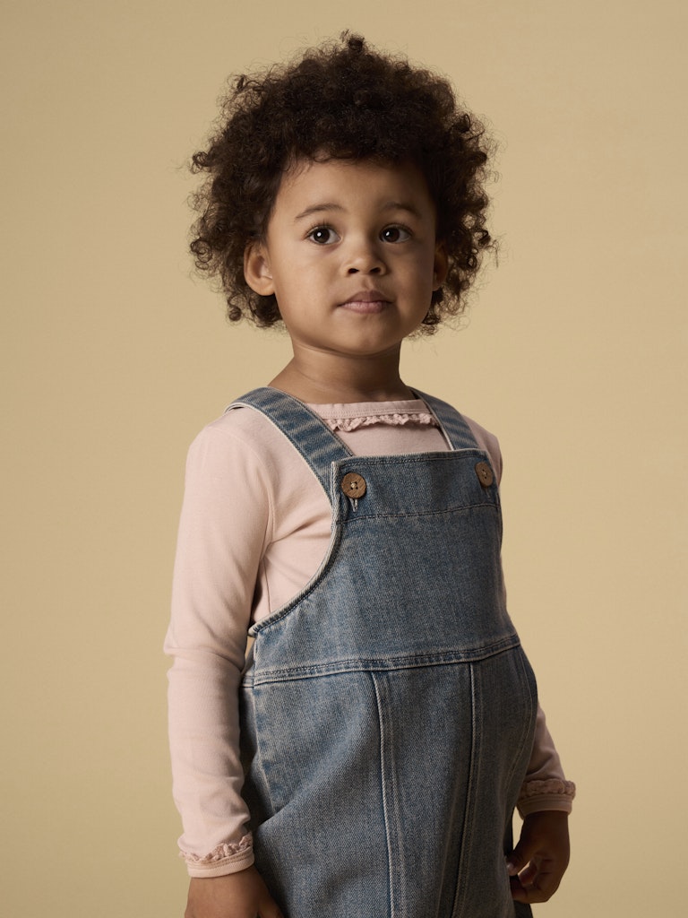 LIL’ ATELIER / LAYO SUP LS BLUSE – PEACH WHIP - Mini Monde Copenhagen