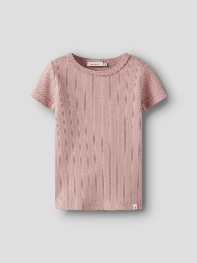 LIL’ ATELIER / FALINA T-SHIRT - MISTY ROSE