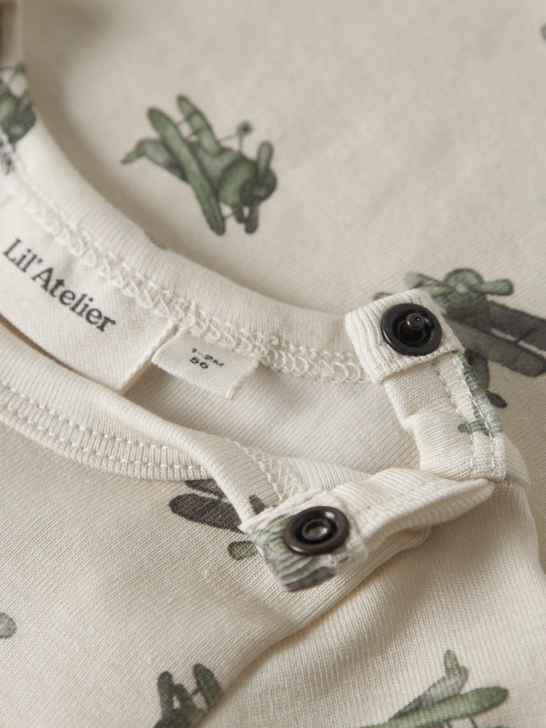 LIL' ATELIER / LAYO LS BODYSTOCKING - AIRPLANE - Mini Monde Copenhagen