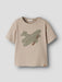 LIL’ ATELIER / HALLI HIS T-SHIRT – OXFORD TAN - Mini Monde Copenhagen