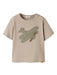LIL’ ATELIER / HALLI HIS T-SHIRT – OXFORD TAN - Mini Monde Copenhagen