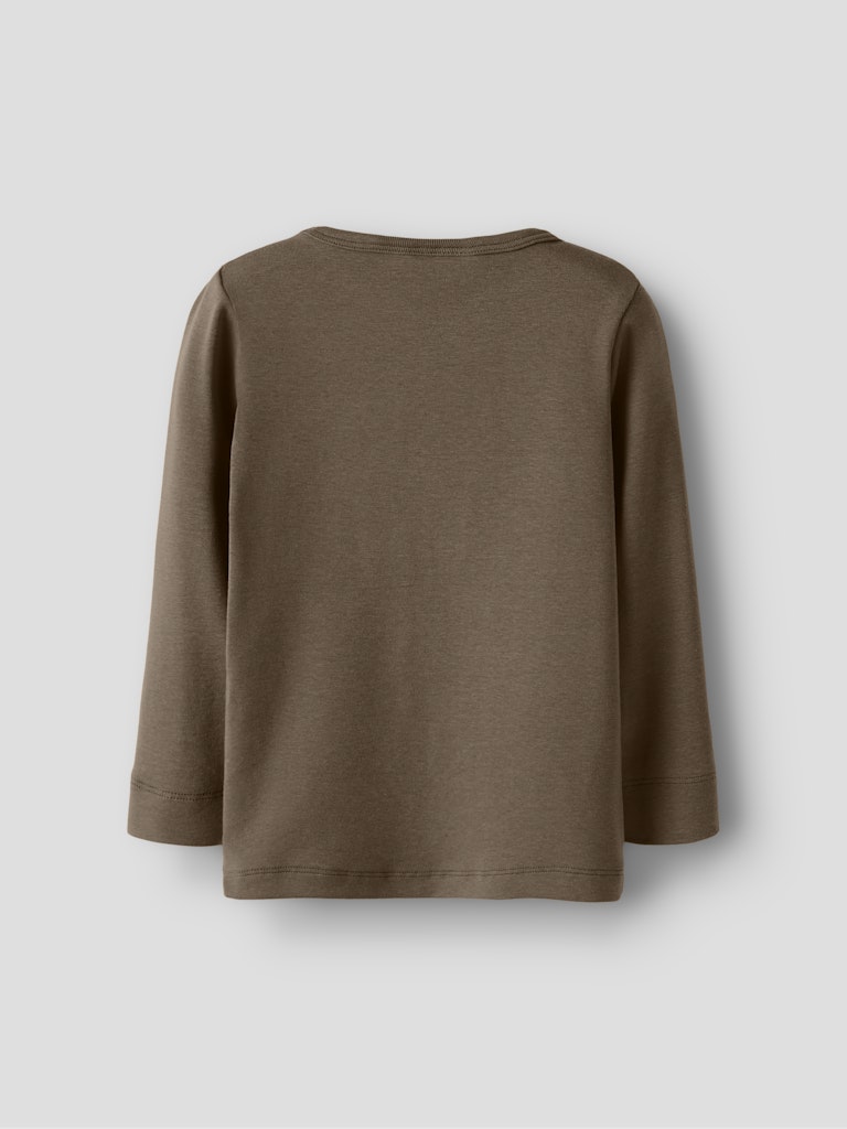 LIL' ATELIER / GAYO LS BLUSE - SHITAKE