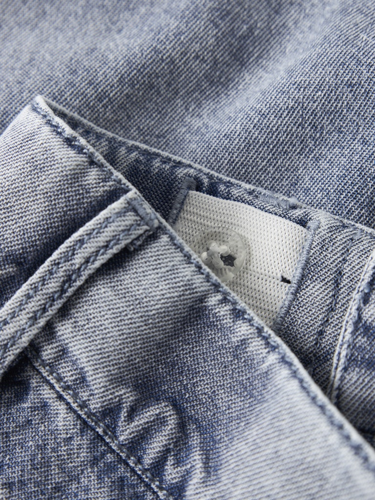 LIL' ATELIER / FUNDA LOOSE DNM SHORTS - MEDIUM BLUE DENIM