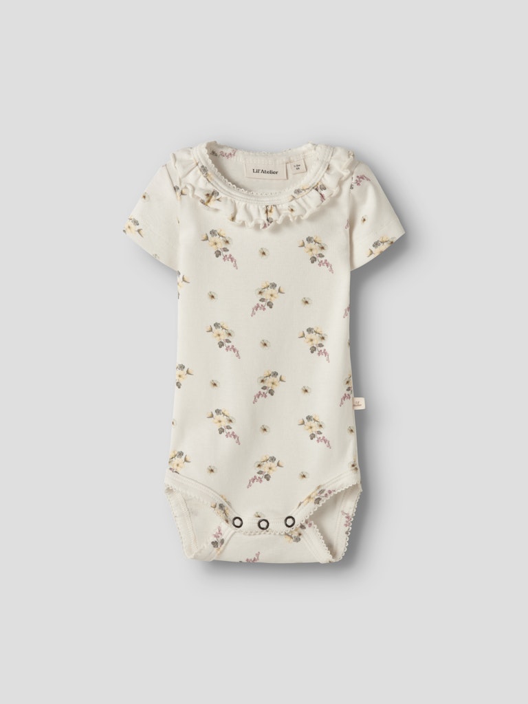 LIL’ ATELIER / GAYO SIO SS SLIM BODYSTOCKING - FLOWER