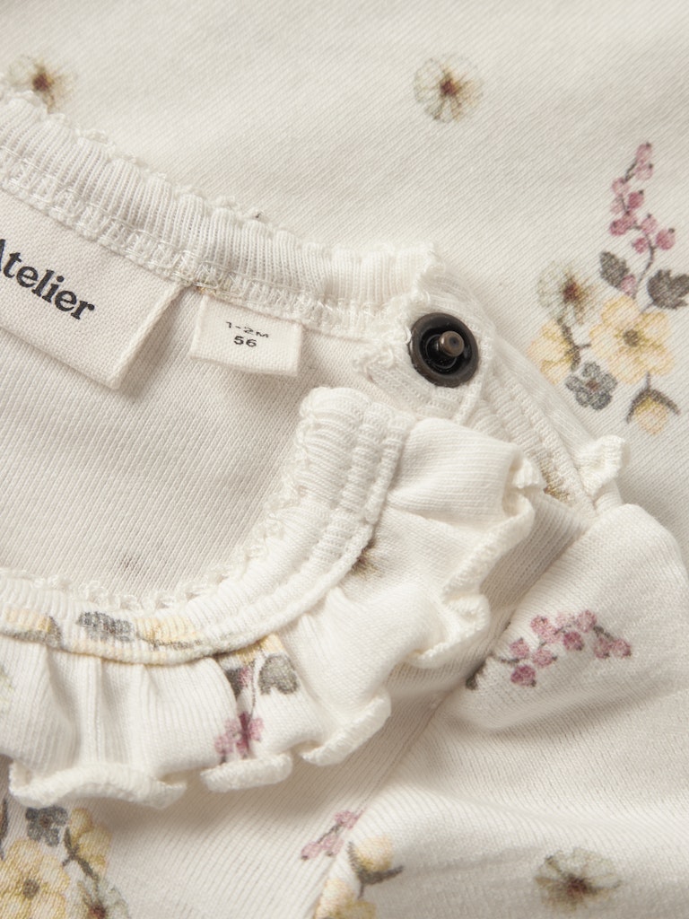 LIL’ ATELIER / GAYO SIO SS SLIM BODYSTOCKING - FLOWER