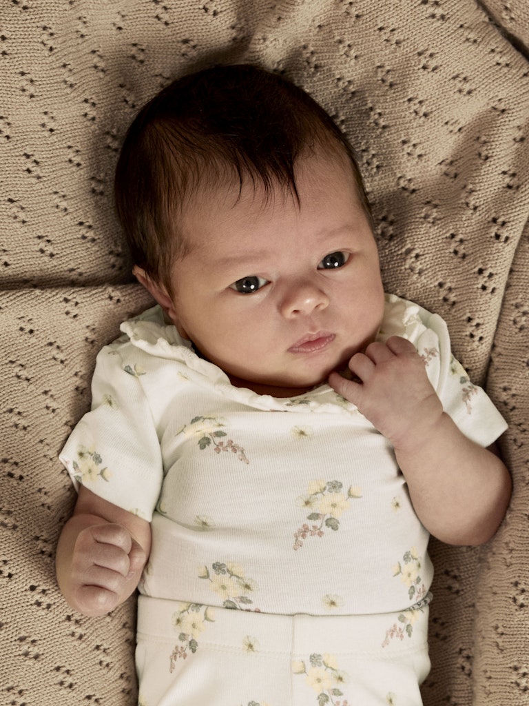 LIL’ ATELIER / GAYO SIO SS SLIM BODYSTOCKING - FLOWER