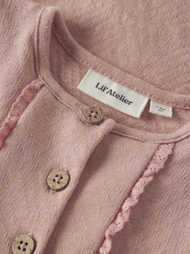 LIL’ ATELIER / HALINA SS BODYSTOCKING - ROSE TAN