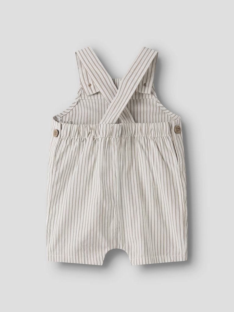 LIL' ATELIER / HELO SHORT OVERALL - COCO MOCHA
