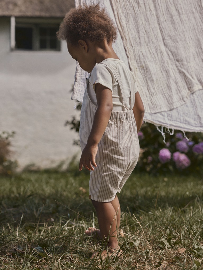 LIL' ATELIER / HELO SHORT OVERALL - COCO MOCHA