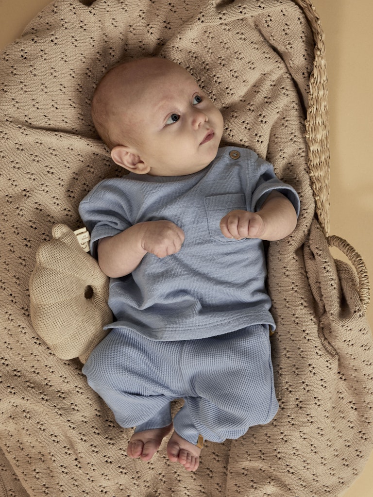LIL’ ATELIER / HARUN SWEAT PANT - DUSTY BLUE