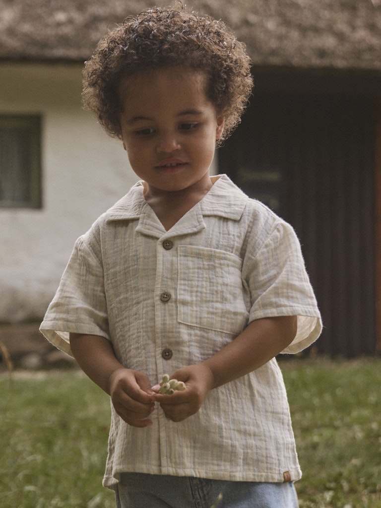 LIL' ATELIER / HAGI SKJORTE - COCONUT MILK