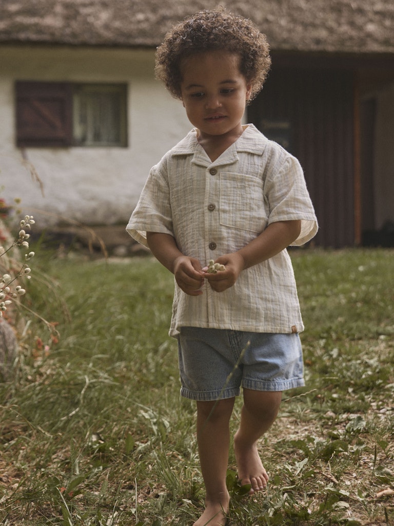 LIL' ATELIER / HAGI SKJORTE - COCONUT MILK