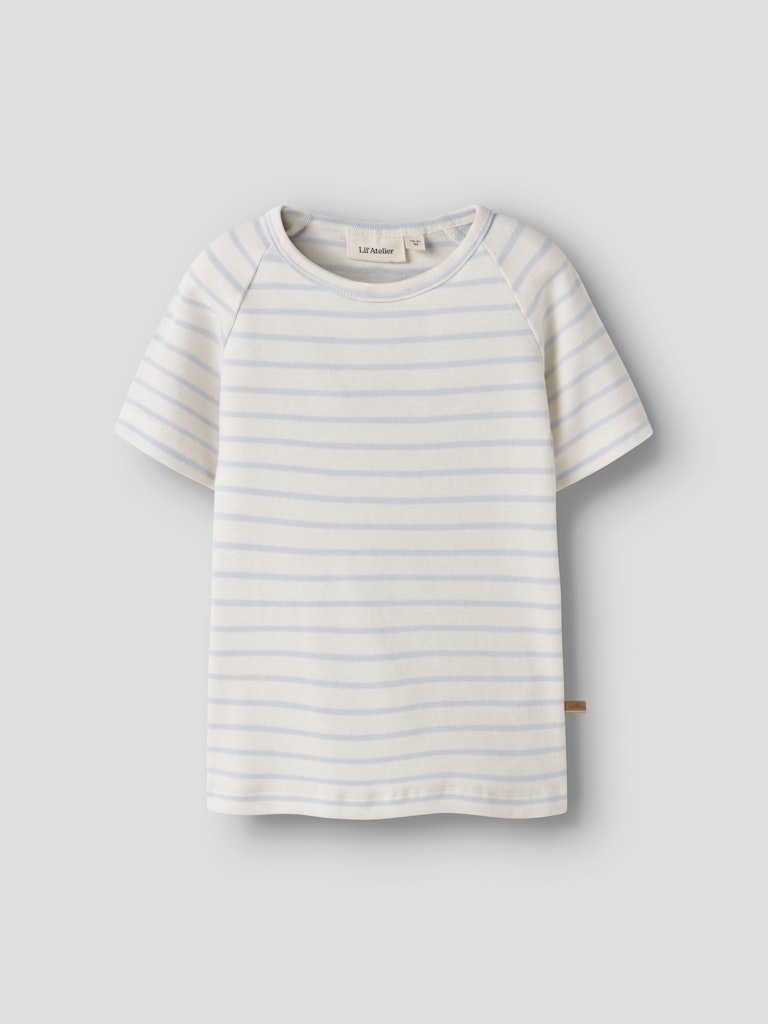 LIL’ ATELIER / GEO ANC T-SHIRT - COCONUT MILK/PLEIN AIR