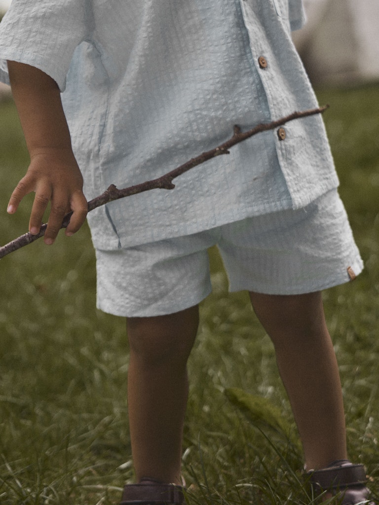 LIL’ ATELIER / HOMAN MAK LØSE SHORTS - PLEIN AIR
