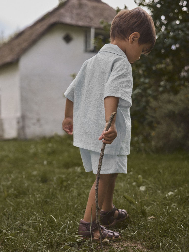 LIL’ ATELIER / HOMAN MAK LØSE SHORTS - PLEIN AIR