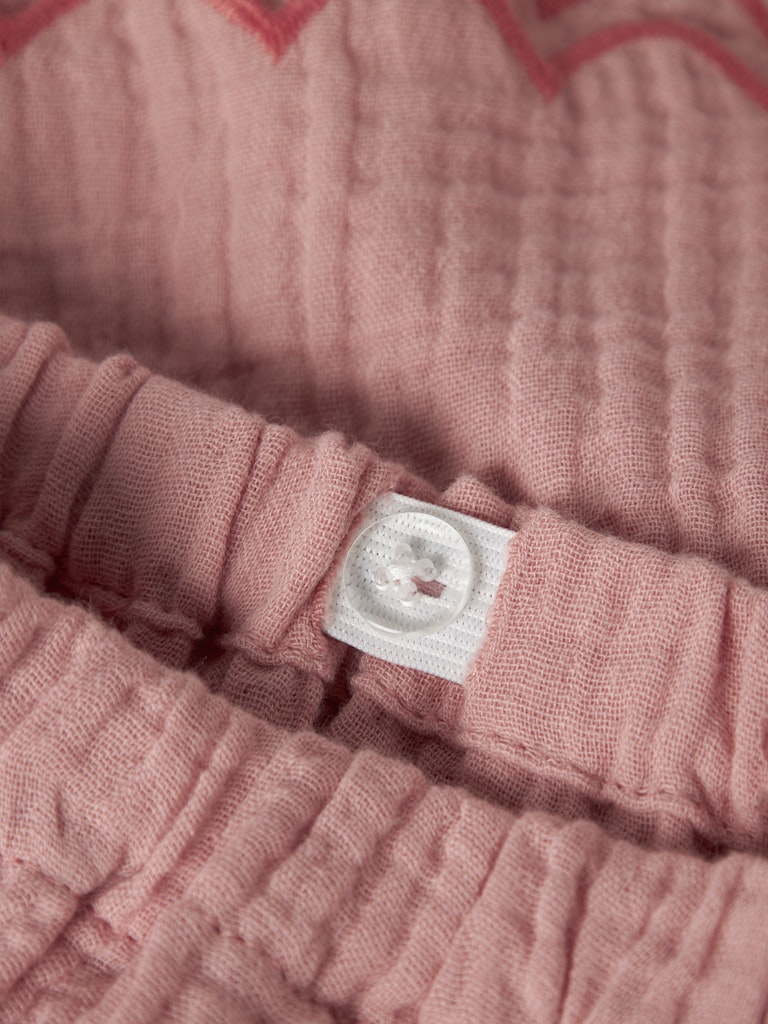 LIL' ATELIER / HIBA SHORTS - ROSE TAN