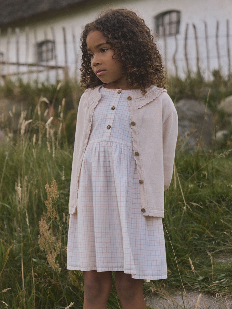 LIL' ATELIER / HEDDA KJOLE - ROSE TAN
