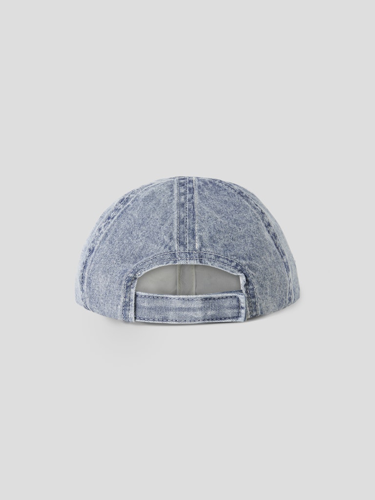LIL' ATELIER / FUNDA CAP - LIGHT BLUE DENIM