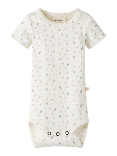 LIL’ ATELIER / GAGO SLIM BODYSTOCKING – SMALL FLOWER - Mini Monde Copenhagen