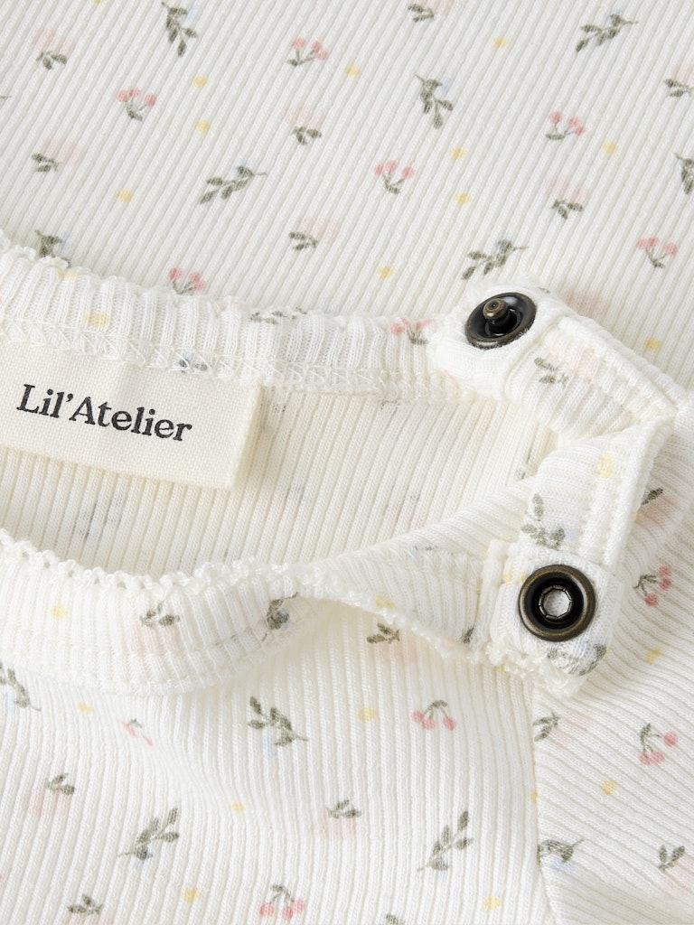 LIL’ ATELIER / GAGO SLIM BODYSTOCKING – SMALL FLOWER - Mini Monde Copenhagen