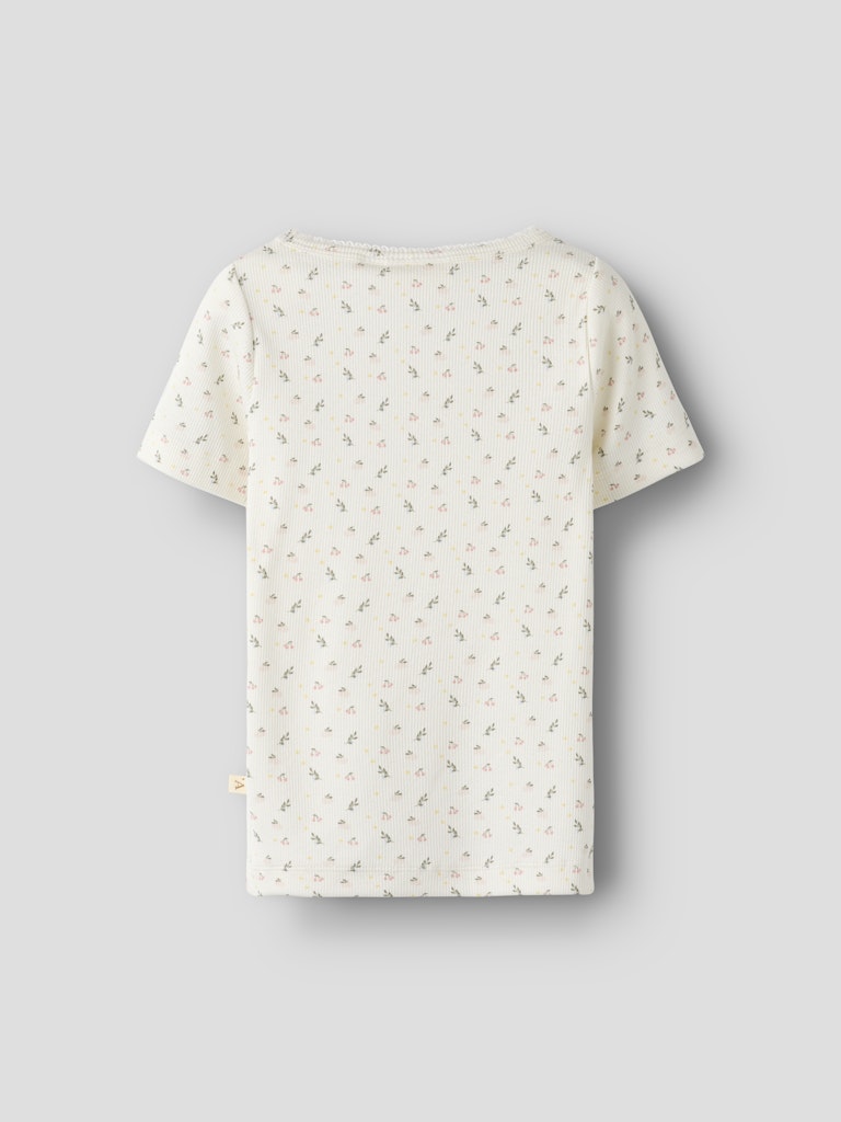 LIL’ ATELIER / GAGO SS SLIM TOP – SMALL FLOWER