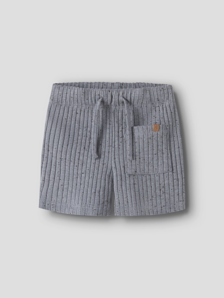 LIL’ ATELIER / MILO RIB SHORTS - TRADEWINDS