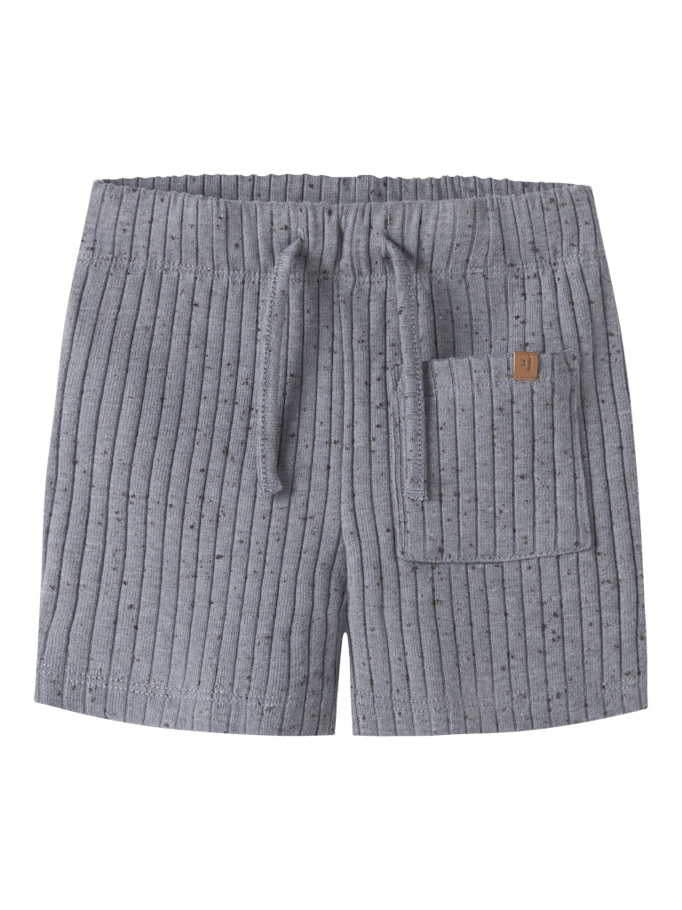 LIL’ ATELIER / MILO RIB SHORTS - TRADEWINDS