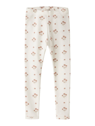 LIL’ ATELIER / LAYO SIN SLIM LEGGINGS – FLOWER PINK - Mini Monde Copenhagen