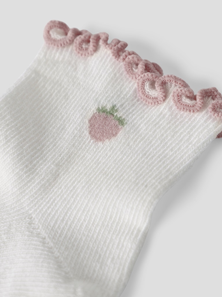 LIL' ATELIER / FIDUCIA STRØMPER - STRAWBERRY