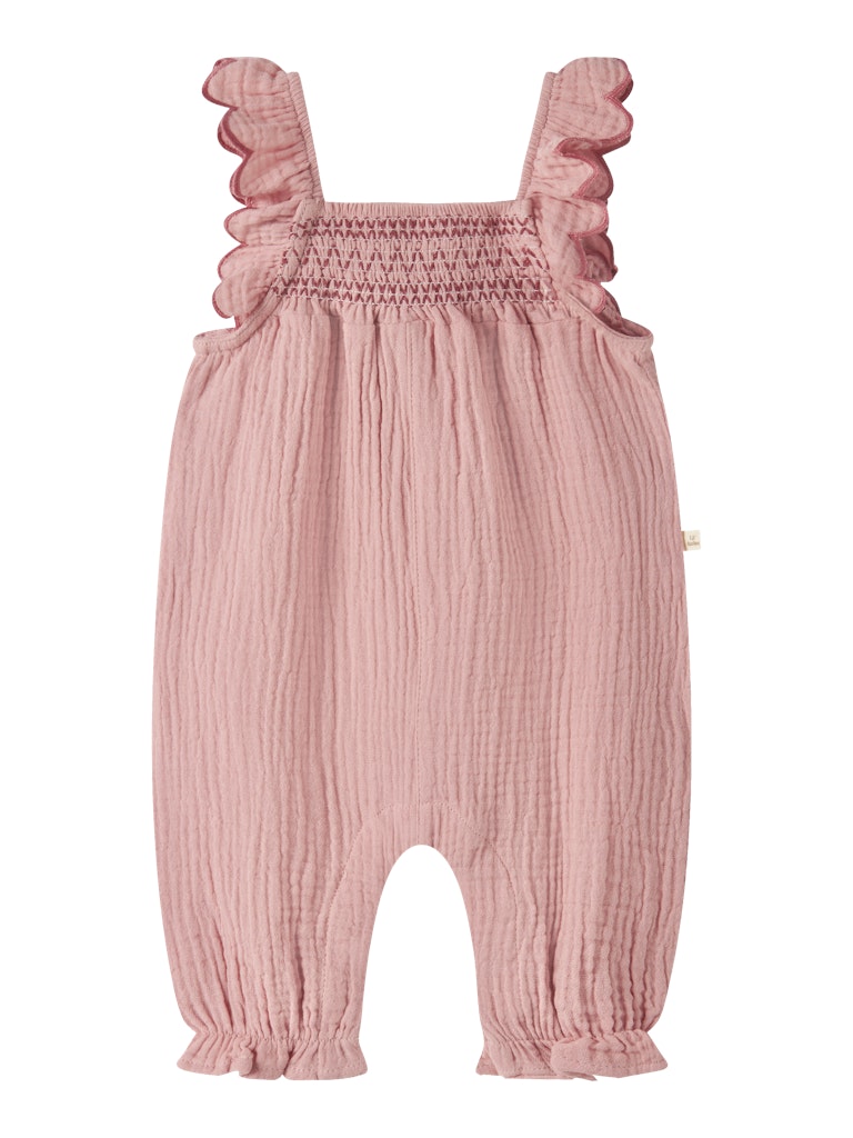 LIL' ATELIER / HIBA OVERALL - ROSE TAN