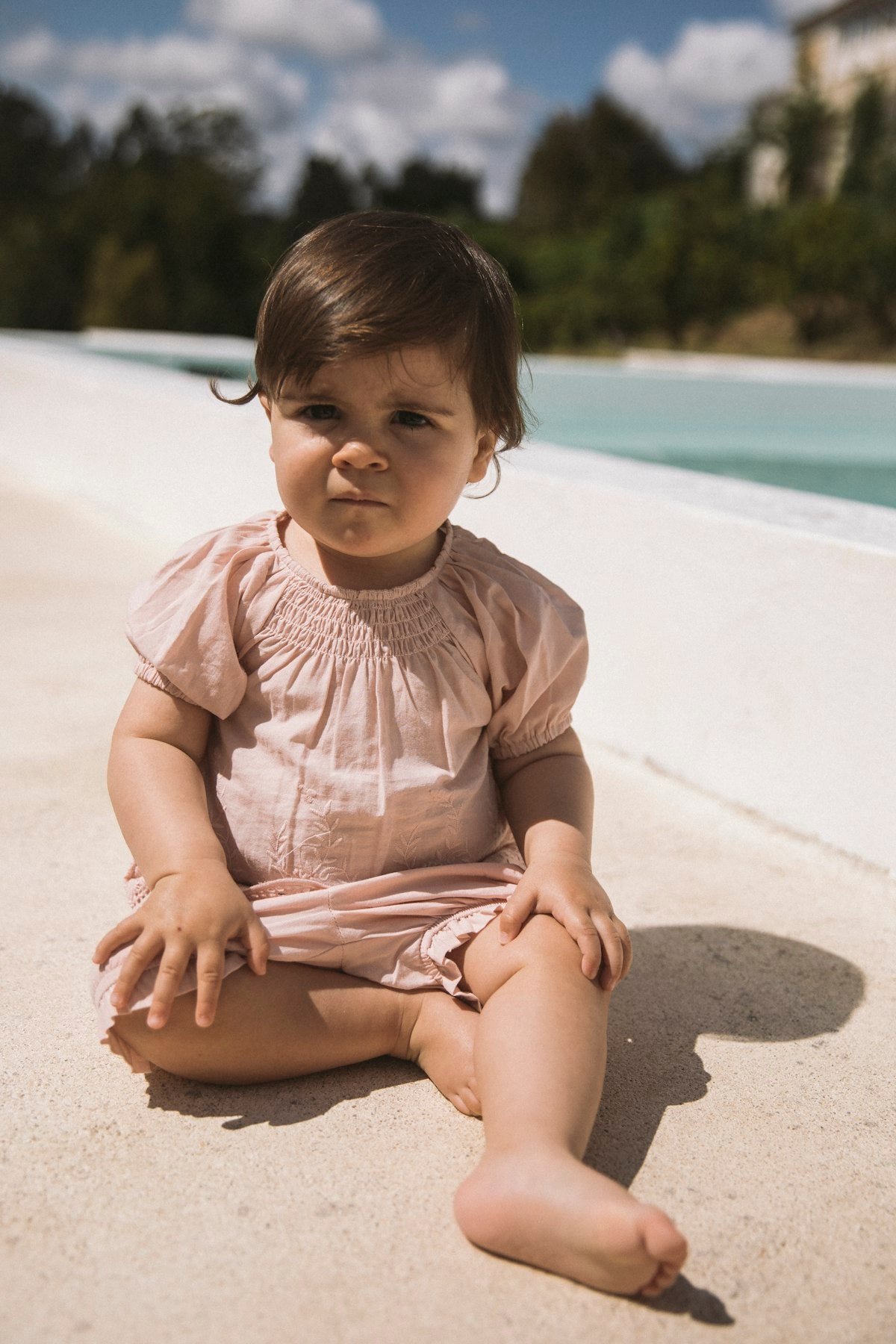 LIL’ ATELIER / DAYNA LØS BLUSE  – PEACH WHIP - Mini Monde Copenhagen