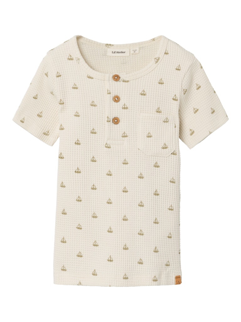LIL' ATELIER / FREDE SS T-SHIRT - TURTLEDOVE