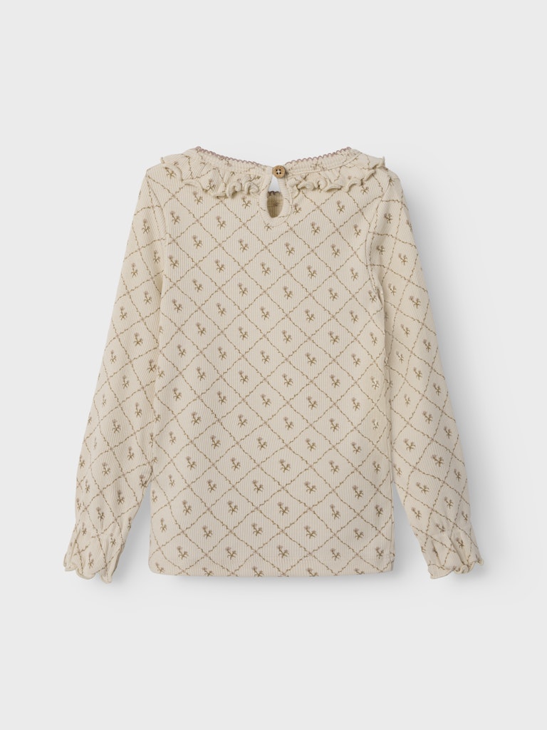 LIL' ATELIER / GAGO KUG LS BLUSE - TURTLEDOVE