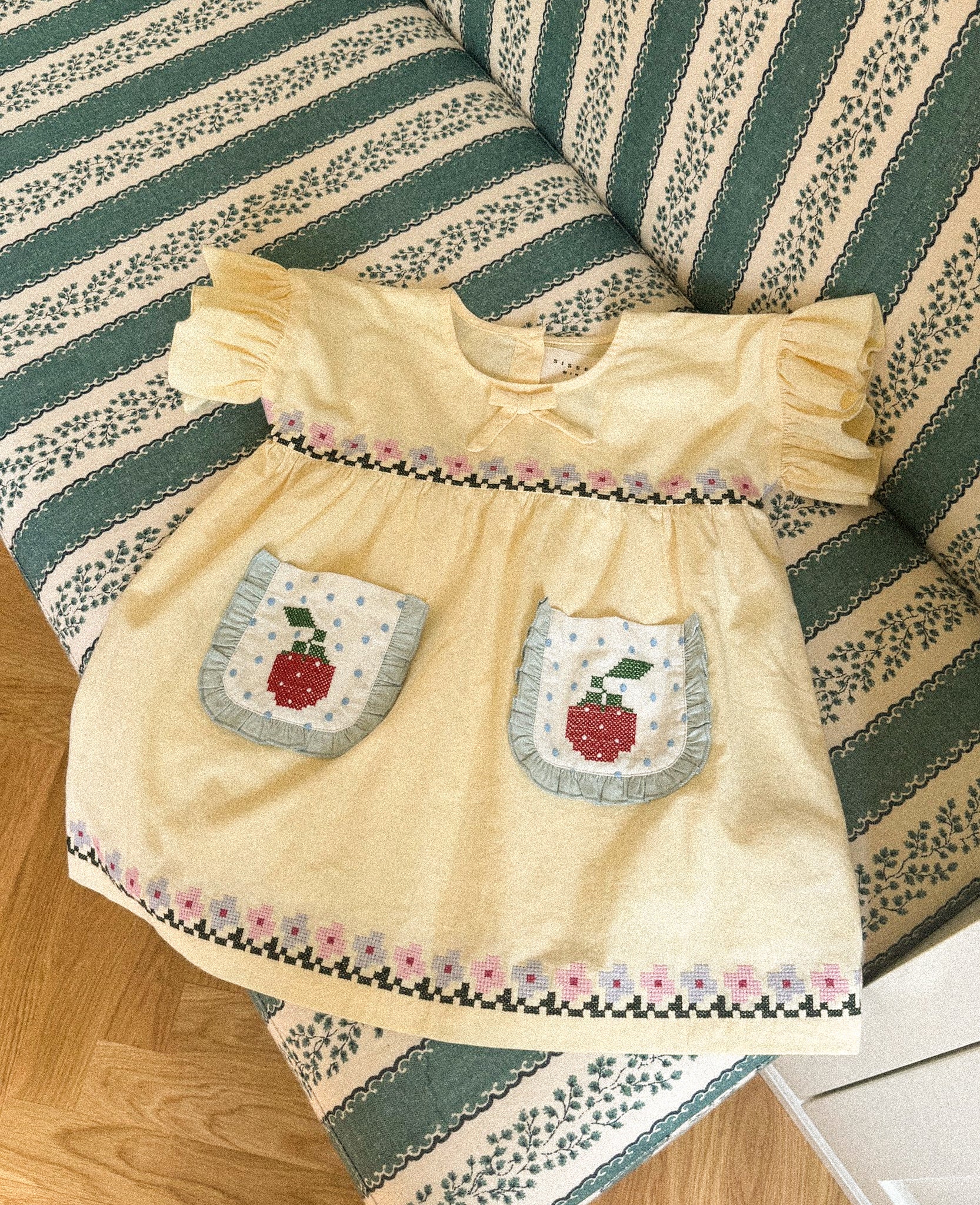 SISSEL EDELBO / OHIO MINI DRESS - BUTTER