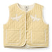 COPENHAGEN COLORS / QUILTET VEST - PALE YELLOW COMB. - Mini Monde Copenhagen