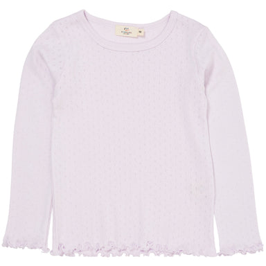 COPENHAGEN COLORS / POINTELLE BLUSE - LAVENDER - Mini Monde Copenhagen