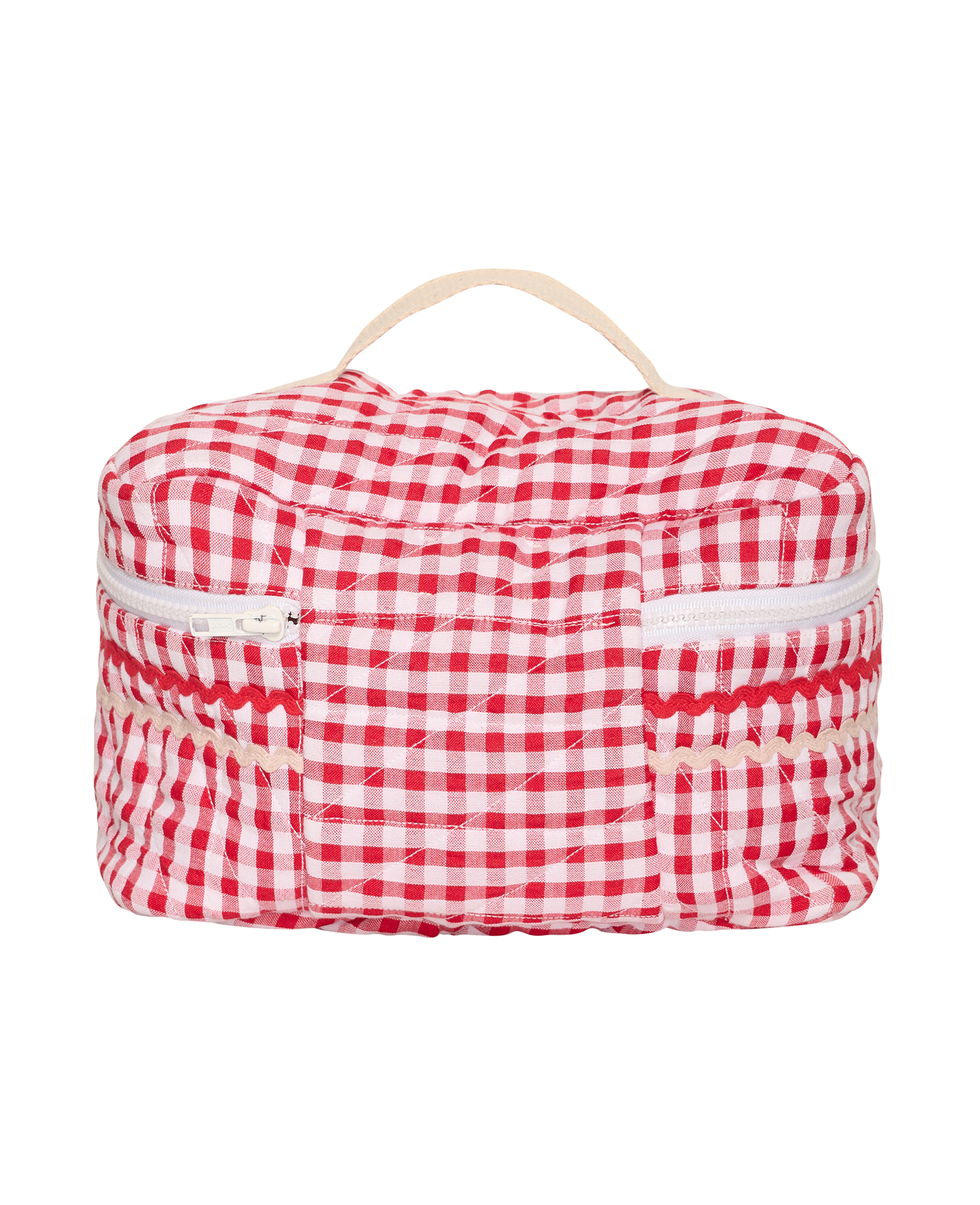 SISSEL EDELBO / SISSEL BUCKET BAG - RED CHECKS