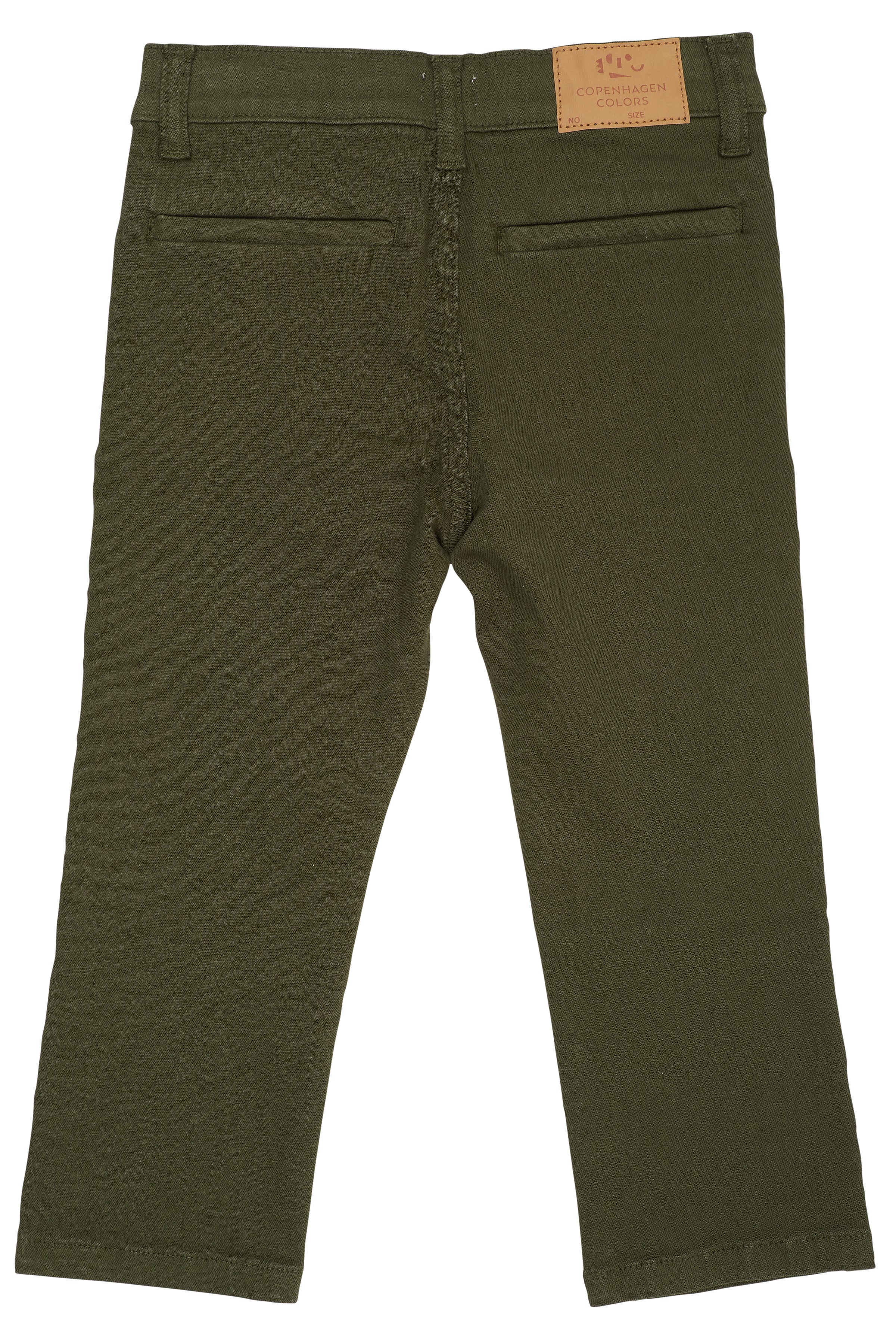 COPENHAGEN COLORS / TWILL CHINOS SLIM - GREEN