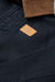 COPENHAGEN COLORS /  TWILL JAKKE MED FLØJLSKRAVE - NAVY - Mini Monde Copenhagen