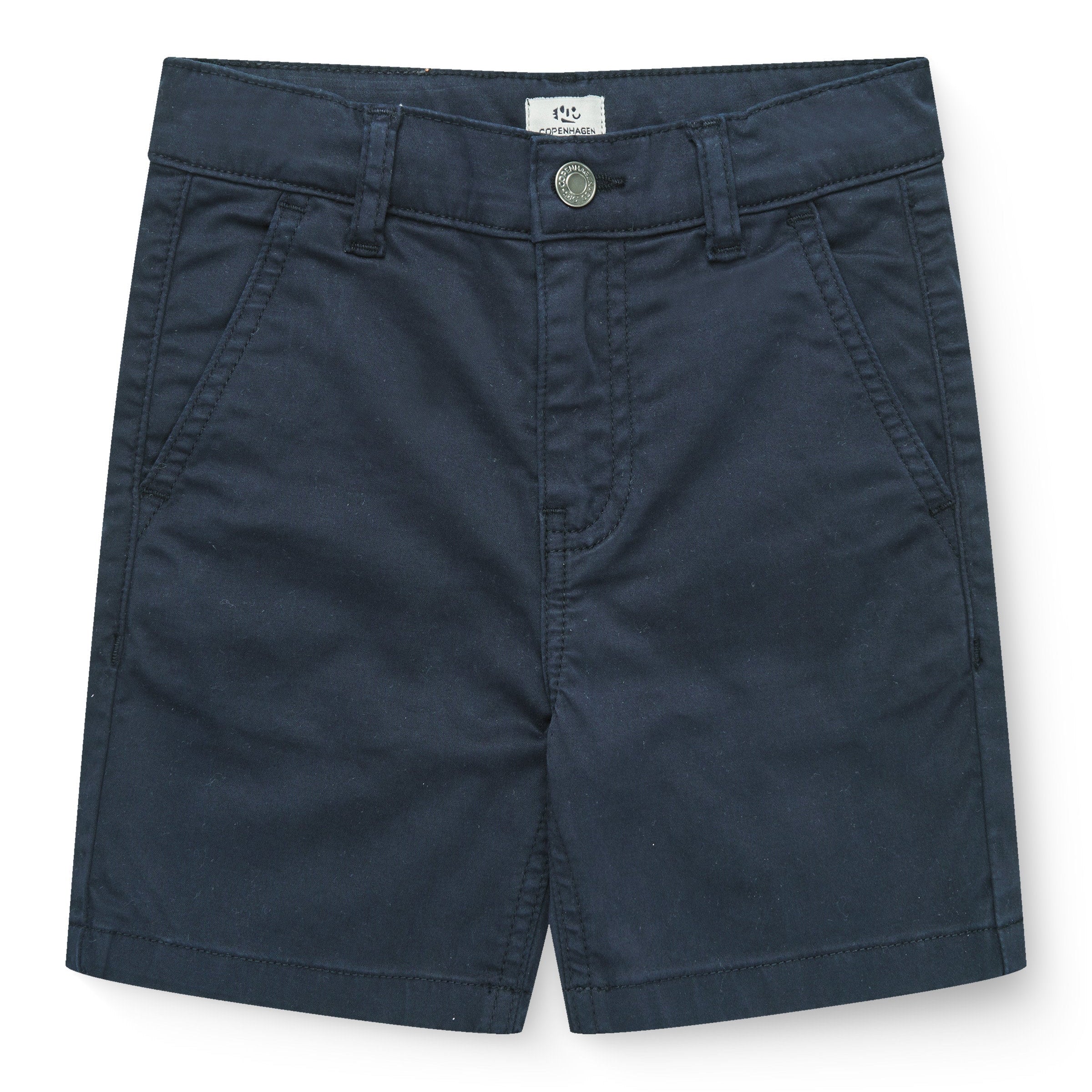 COPENHAGEN COLORS / TWILL SHORTS - NAVY - Mini Monde Copenhagen