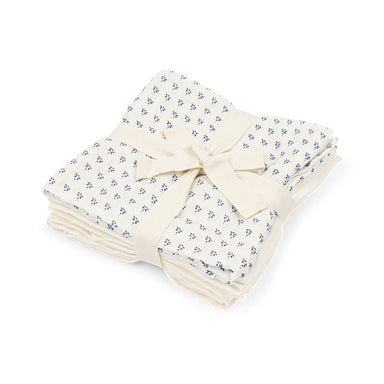 Bellini 3-pak stofbleer – økologiske stofbleer i blød GOTS-certificeret bomuld, perfekte til bleskift, amning og hverdagsbrug.