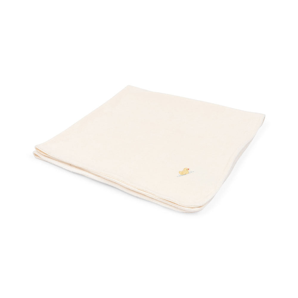 ELU Babytæppe i økologisk bomuldsblanding – blødt, GOTS-certificeret og perfekt til baby.