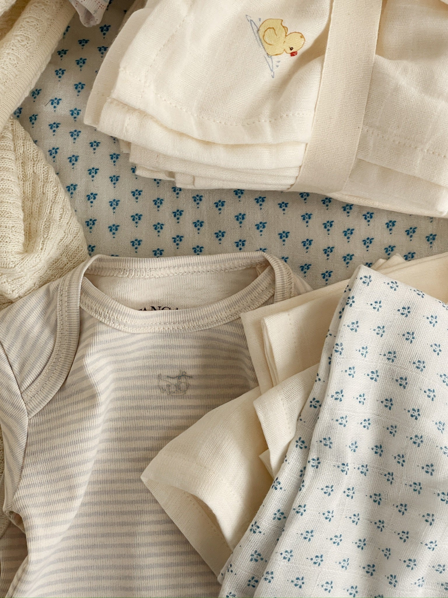 FANGA / NUVOLI 10 PAK STOFBLEER - ANTIQUE WHITE