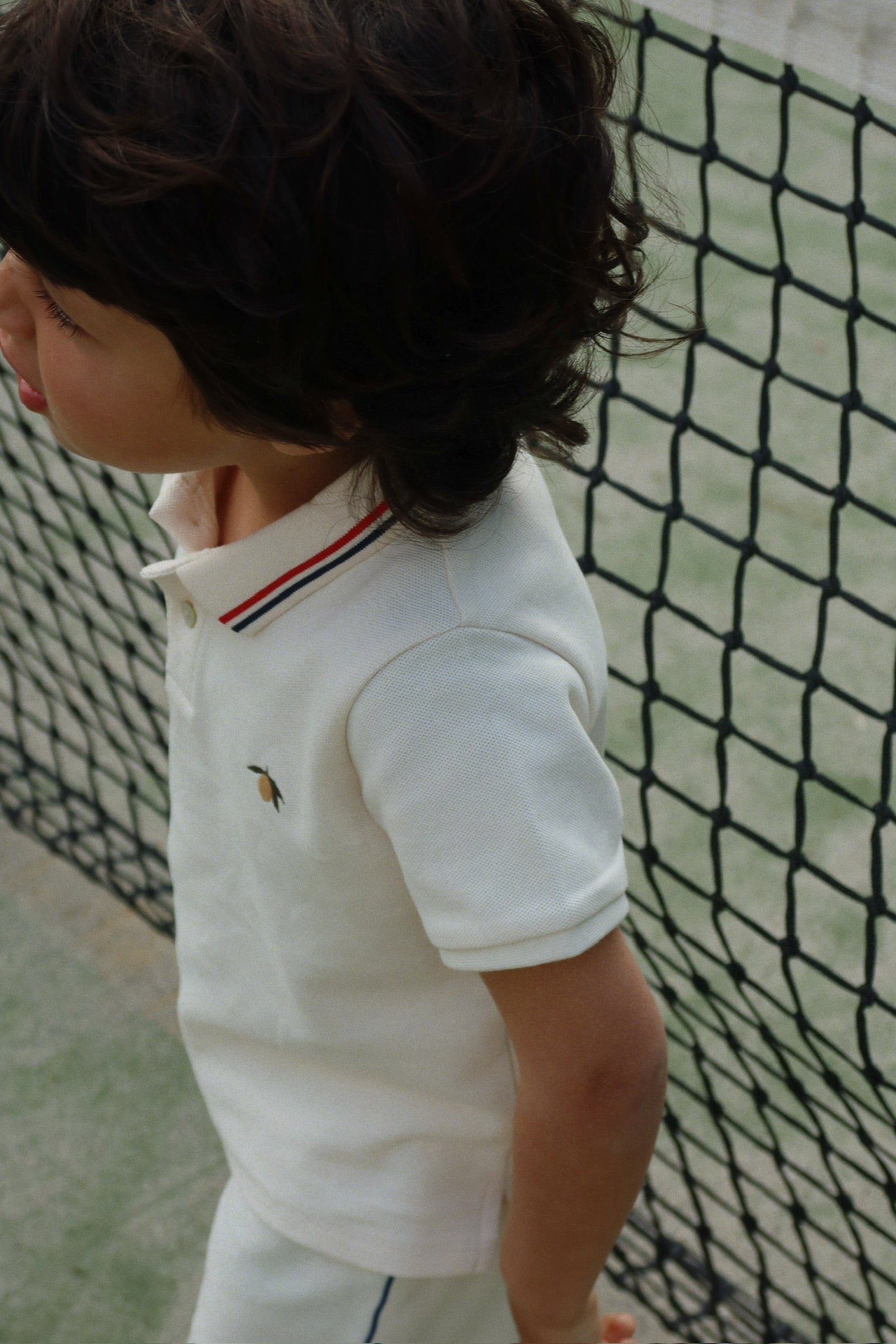 KONGES SLØJD / FLORIAN POLO - ANTIQUE WHITE